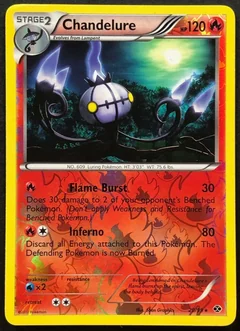 Chandelure Reverse Holo 20