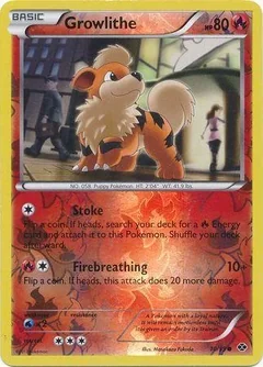 Growlithe Reverse Holo 10