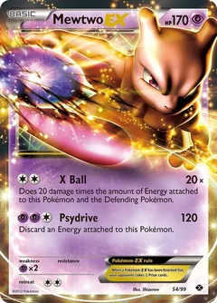 Mewtwo Ex Jumbo 54