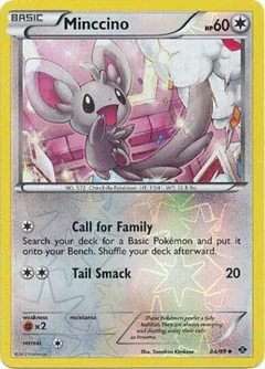 Minccino Reverse Holo 84