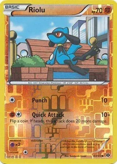 Riolu Reverse Holo 63