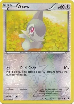 Axew Reverse Holo 86