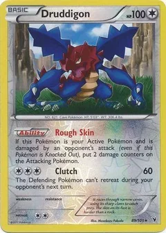 Druddigon Reverse Holo 89