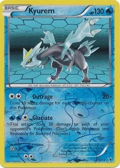 Kyurem Reverse Holo 34