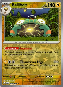 Bellibolt Reverse Holo 78