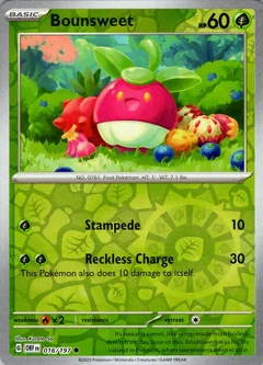 Bounsweet Reverse Holo 16