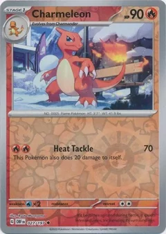 Charmeleon Reverse Holo 27
