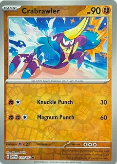 Crabrawler Reverse Holo 114