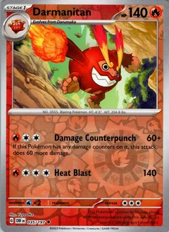 Darmanitan Reverse Holo 35