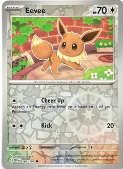 Eevee Reverse Holo 166