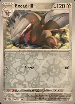 Excadrill Reverse Holo 147
