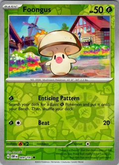 Foongus Reverse Holo 9