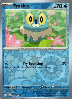 Froakie Reverse Holo 56