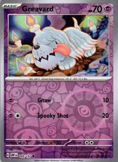 Greavard Reverse Holo 99