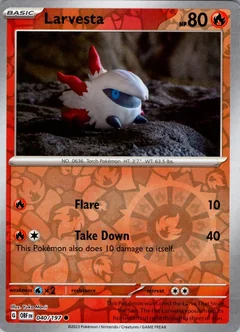 Larvesta Reverse Holo 40