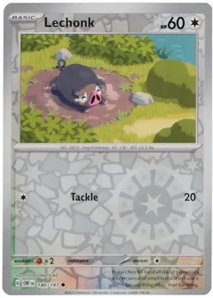 Lechonk Reverse Holo 180