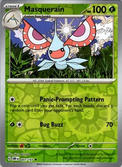 Masquerain Reverse Holo 7