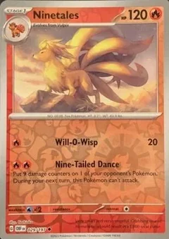 Ninetales Reverse Holo 29