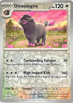 Oinkologne Reverse Holo 183