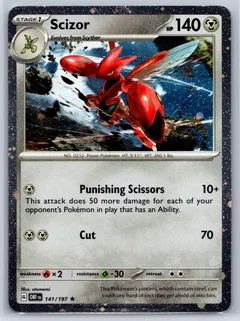Scizor Cosmos Holo 141