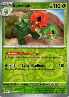 Scovillain Reverse Holo 25