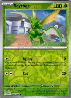 Scyther Reverse Holo 4