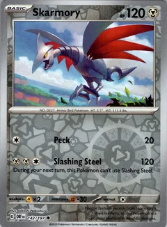 Skarmory Reverse Holo 142