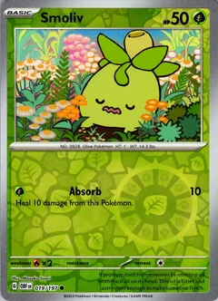 Smoliv Reverse Holo 19