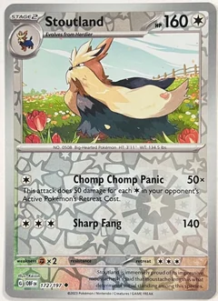 Stoutland Reverse Holo 172