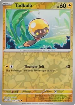 Tadbulb Reverse Holo 75