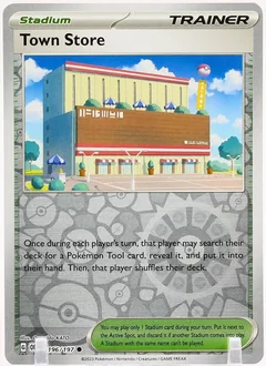 Town Store Reverse Holo 196