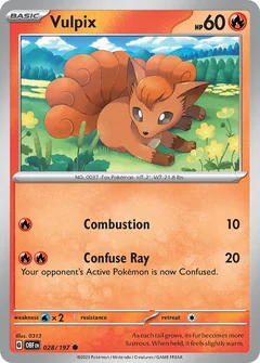 Vulpix Reverse Holo 28
