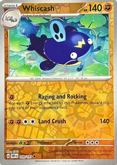 Whiscash Reverse Holo 109