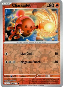 Charcadet Reverse Holo 39