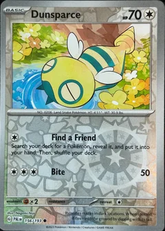 Dunsparce Reverse Holo 156