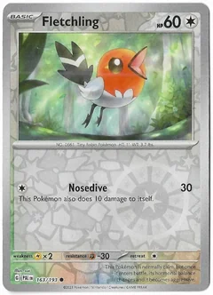 Fletchling Reverse Holo 163