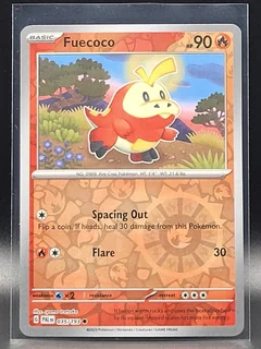 Fuecoco Reverse Holo 35