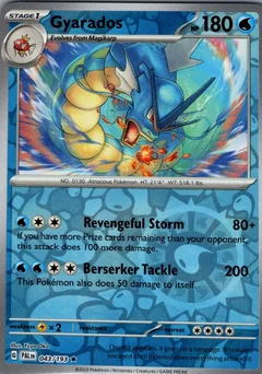 Gyarados Reverse Holo 43