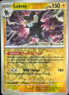 Luxray Reverse Holo 71