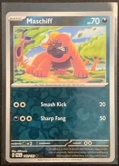 Maschiff Reverse Holo 142