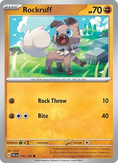 Rockruff 116
