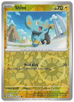 Shinx Reverse Holo 69