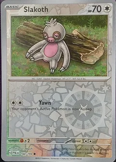 Slakoth Reverse Holo 160