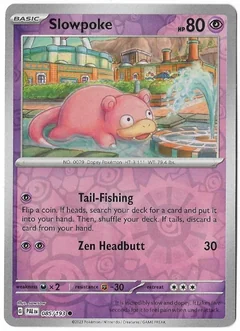 Slowpoke Reverse Holo 85