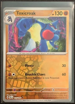 Toxicroak Reverse Holo 115