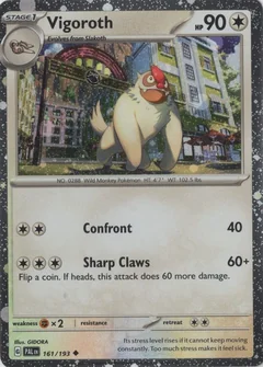 Vigoroth Cosmos Holo 161