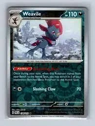 Weavile Reverse Holo 134
