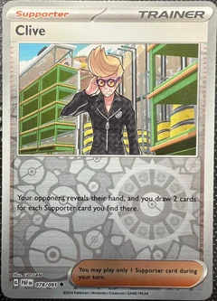 Clive Reverse Holo 78