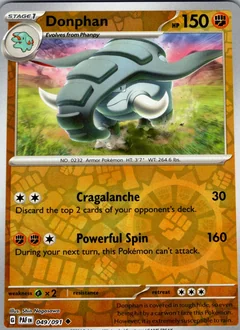 Donphan Reverse Holo 49