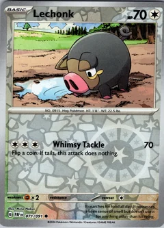 Lechonk Reverse Holo 71